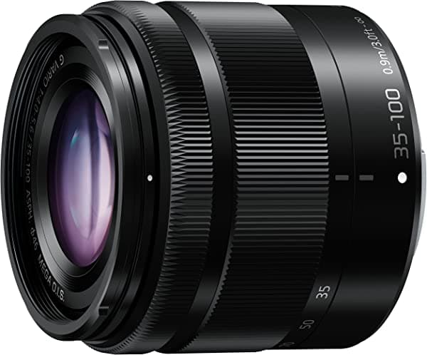 Lente Panasonic Lumix G 25 Mm F1.7 Asph Micro Cuatro Tercios H-H025K (Negro De Los Estados Unidos) H-FS35100