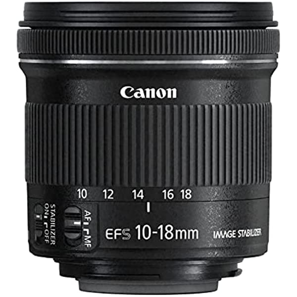 Canon EF-S 10-18MM IS STM Lente Gran Angular Para Cámaras Réflex APS-C 9519B005AA