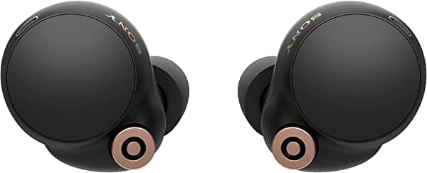 Sony WF-1000XM4 - Auriculares Inalámbricos con Cancelación de Ruido con Alexa Integrado, Color Negro WF1000XM4/B