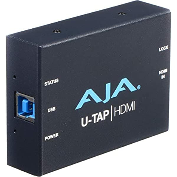 AJA U-TAP HDMI Captura HDMI Sencilla Alimentada por USB 3.0