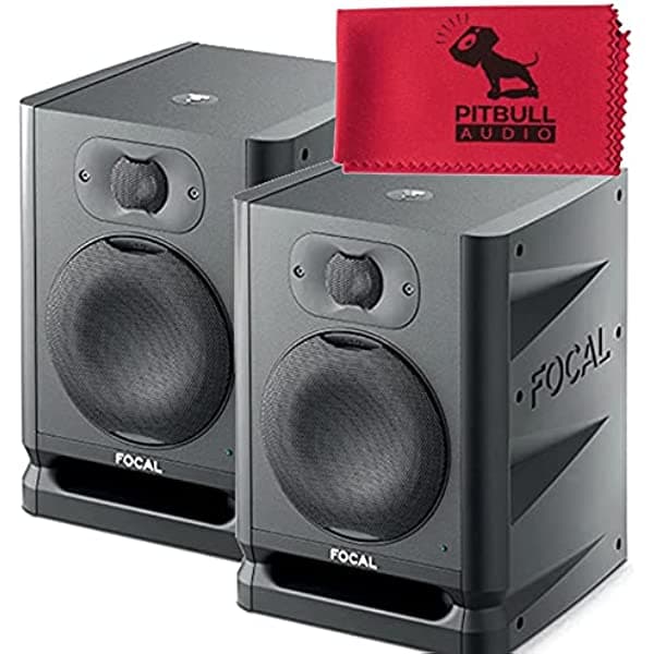 PitbullAudio Focal Alpha 50 Evo - Par de monitores de estudio (5 pulgadas)