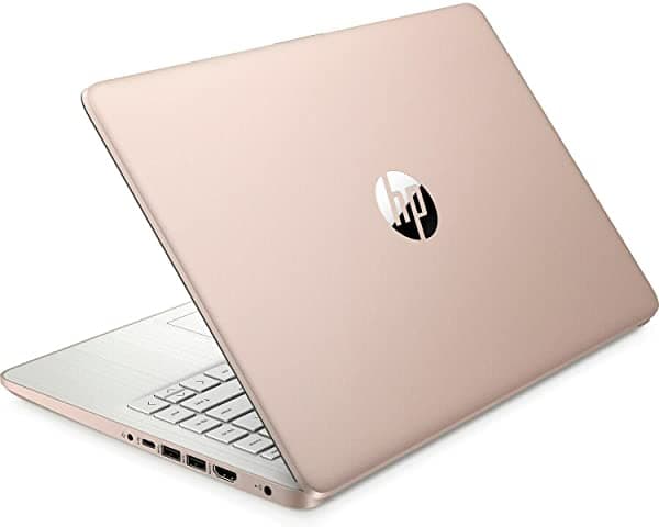HP 14" Pantalla Táctil HD Intel Celeron N4020, 4GB RAM, 64GB eMMC, Cámara web, HDMI, Windows 10 S, Rose Pink (reacondicionado)