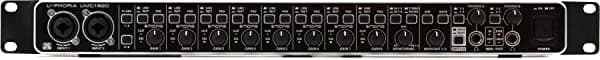 Behringer U-PHORIA UMC1820, Negro, 8 canales