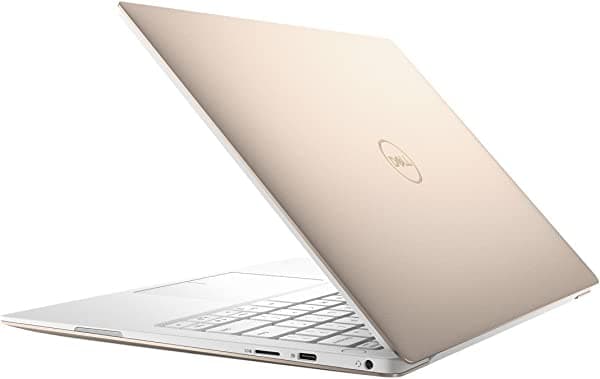 Dell XPS 9370 Laptop Ultradelgada y Ligera de 13.3" 4K UHD Multi-Táctil, Intel Quad Core i7-8550U Hasta 4.0GHz, 8GB RAM, 256GB SSD, Teclado Retroiluminado, Thunderbolt3, Windows 10, Oro Rosa con Reposamanos Blanco
