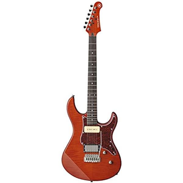 Yamaha Pacifica PAC611VFM CB - Guitarra eléctrica de cuerpo sólido, marrón caramelo