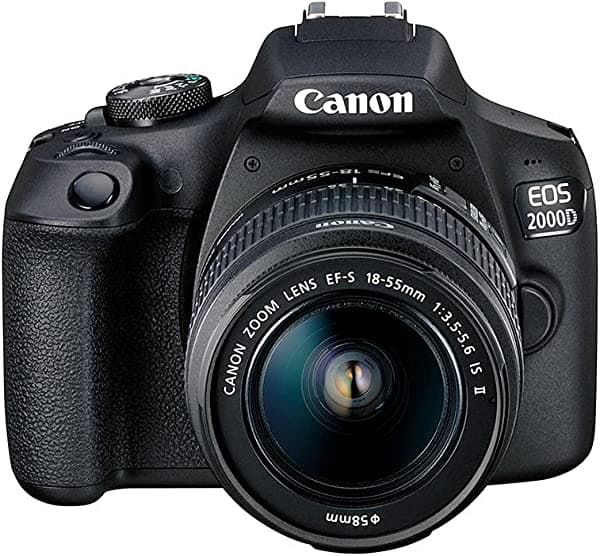 Canon EOS 2000D Kit + EF-S 18-55 is II (Modelo Internacional) 2728C003
