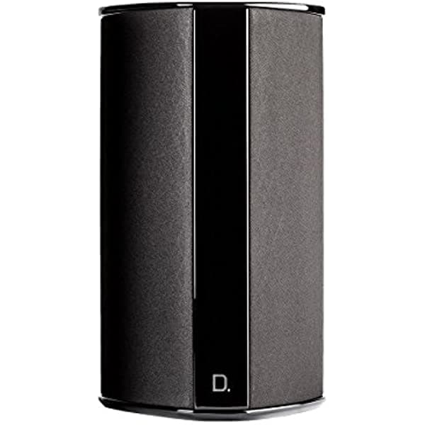 Definitive Technology SR-9080 Altavoz Bipolar de Sonido Envolvente de 15", de Alto Rendimiento, Calidad de Sonido Premium, Opciones de Colocación en Pared o Mesa, Individual, Negro MEAA-A