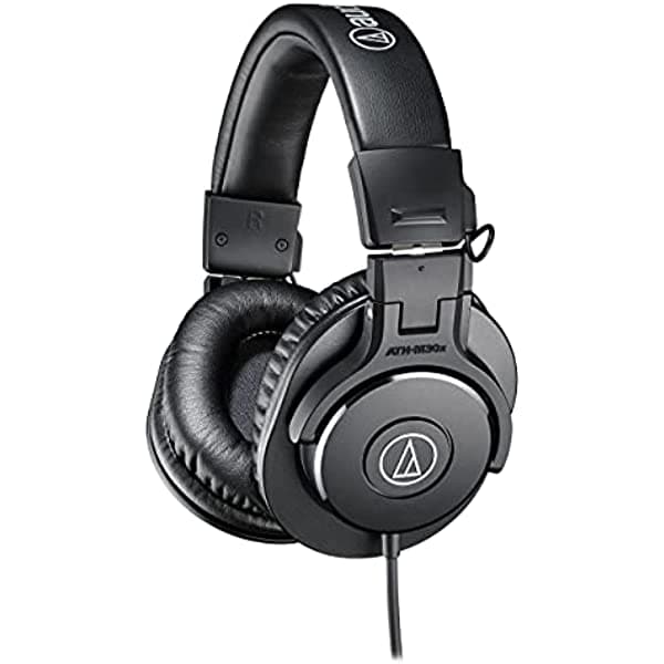 Audio-Technica ATH-M30x Audífonos profesionales de estudio, color negro