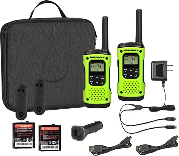 Motorola T605 Juego de 2 radiocomunidadores., T605-Paquete de 2, Verde