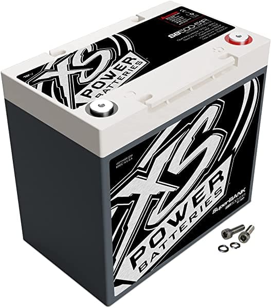 XS Power 12V AGM Super Capacitor Group 51 4000W 500 Farad 10000 Amps SB500-51