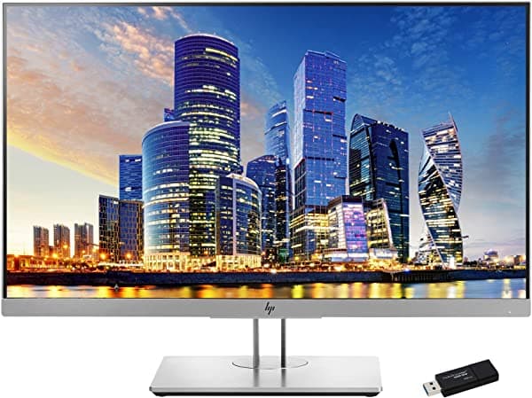 HP EliteDisplay E243 23.8 pulgadas LED LCD Monitor Bundle con 16GB USB DataTraveler
