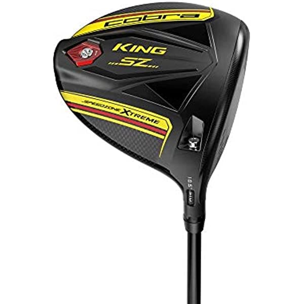 Cobra Golf - Palo driver Speedzone Extreme para hombre, color negro y amarillo