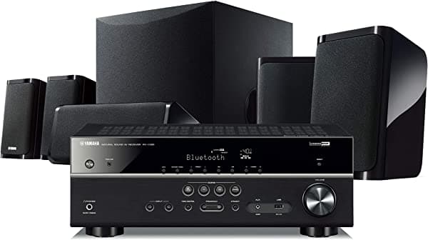 Yamaha Audio YHT-4950U Sistema de Cine en Casa 5.1 Canales Ultra HD 4K con Bluetooth, negro YHT-4950UBL