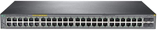 Amazon Renewed HP OfficeConnect 1920S 48G 4SFP PoE+ 370W Switch (Reacondicionado)