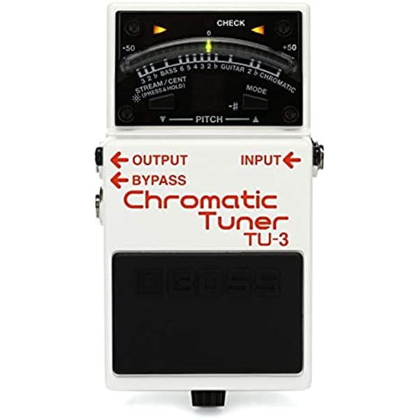 Boss TU-3 Pedal afinador cromático con bypass