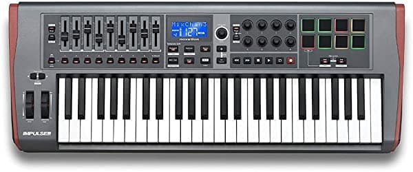Teclado MIDI de Novation USB, Gris, M NOVIMP49