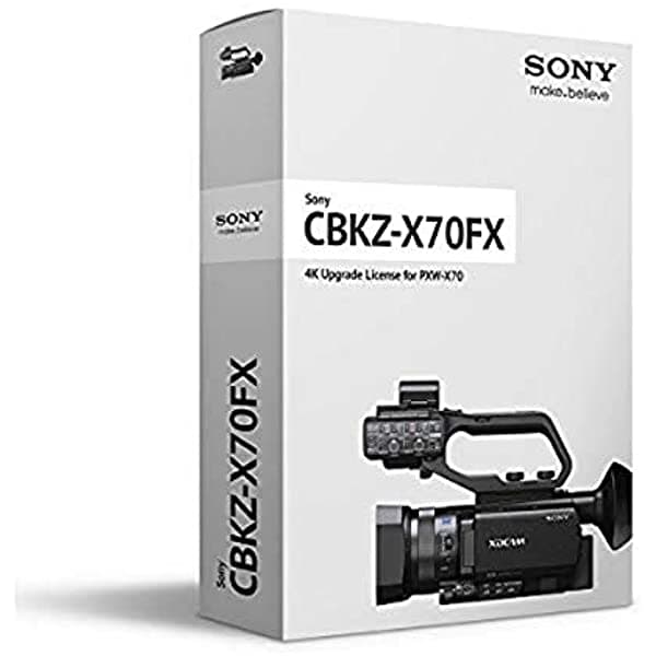 Sony PXW-X70 4K licencia de actualización CBKZ-X70FX
