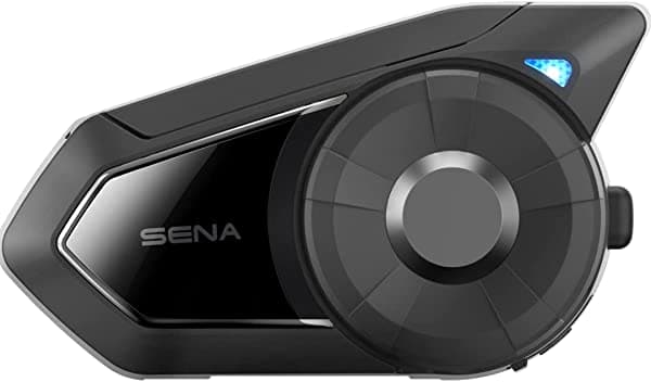 Sena 30K Sistema de Comunicación Mesh para Motocicleta con Auriculares Bluetooth y Altavoces HD, Paquete Doble, Negro 30K-03D