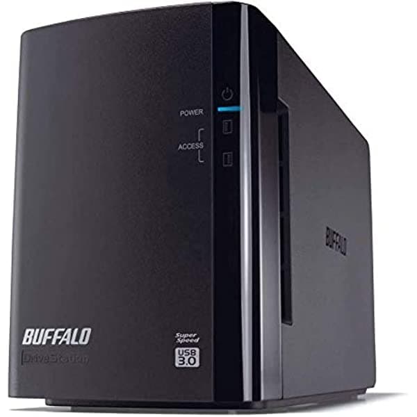 BUFFALO DriveStation Duo DAS de Escritorio de 2 Discos 4 TB HD-WH4TU3R1