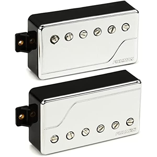 Fishman Fluence - Juego de pastillas Humbucker Classic con cubierta de níquel PRFCHBSN2