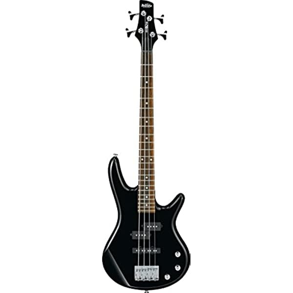 Bajo eléctrico de 4 cuerdas Ibanez GSRM20B, Negro, negro GSRM20BK