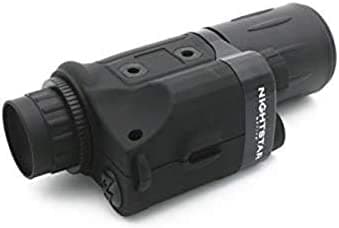 Nightstar NS41242C 2x42 Gen-1 Wide-View Monocular de Visión Nocturna Compacta, Negro