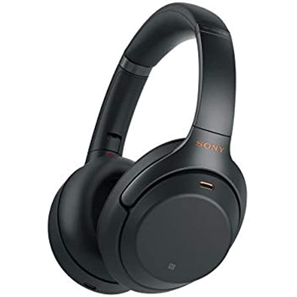 Sony WH1000XM3 auriculares Bluetooth inalámbricos con cancelación de ruido, negro WH-1000XM3/B (reacondicionado)