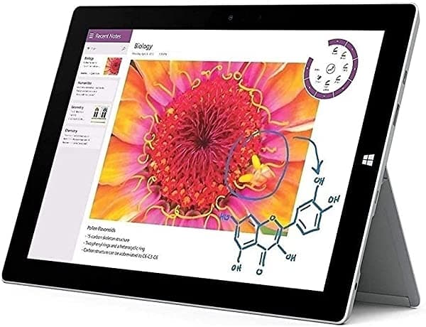 Amazon Renewed Microsoft Surface 3 10.8" FHD Táctil 2-en-1, Notebook Tablet Educación y Negocios, Intel Quad-Core, 4GB RAM, 64GB SSD, Webcam, Windows 10 Pro (reacondicionado) 203MSS3X7RPRO