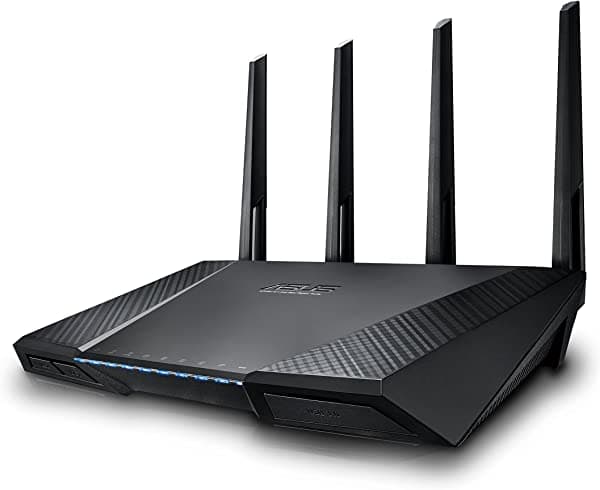 ASUS RT-AC87U Router WiFi Gigabit Dual Band AC2400, seguridad lifelong Trend Micro, QoS adaptable, Control parental