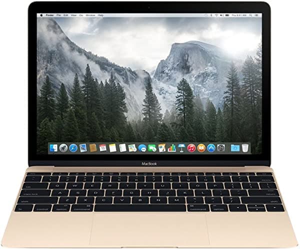 Amazon Renewed Apple MacBook MK4N2LL/A - Portátil de 12 pulgadas con pantalla Retina (dorado, 512 GB)