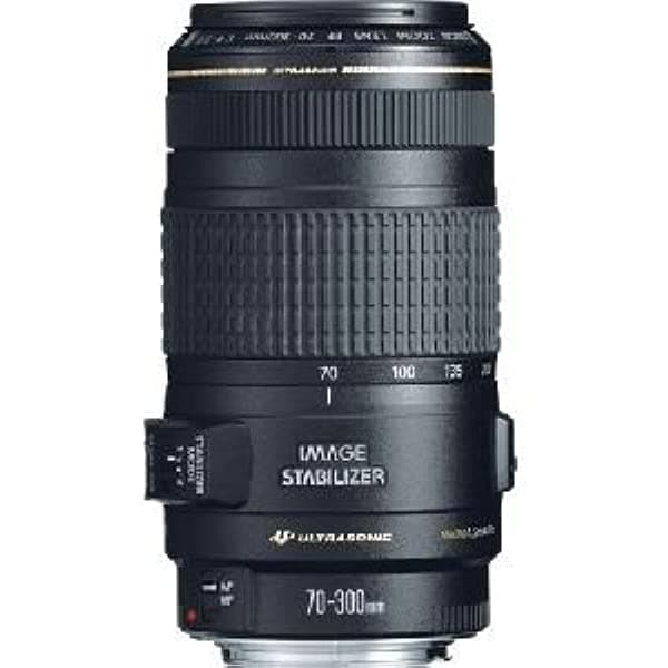 Canon EF lente f/4-5.6 IS USM de 70 mm a 300 mm para cámaras Canon EOS SLR 0345B002