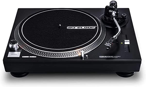 Reloop RP-1000-MK2 Sistema Tocadiscos Profesional de Transmisión por Correa