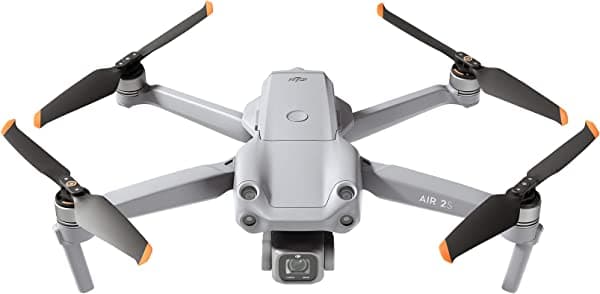DJI Air 2S, Drone Cuadricóptero UAV con Cámara Estabilizada de 3 Ejes, Video 5.4K, Sensor CMOS de 1 Pulgada, Detección de Obstáculos en 4 Direcciones, 31 Minutos de Tiempo de Vuelo, Transmisión de Video 1080p a 12km, MasterShots, Gris CP.MA.00000354.01