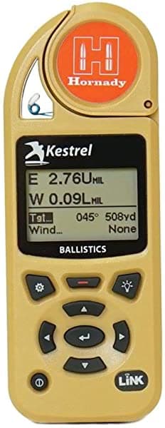 Kestrel 5700 Medidor de Condiciones Meteorológicas para Balística con Hornady 4DOF
