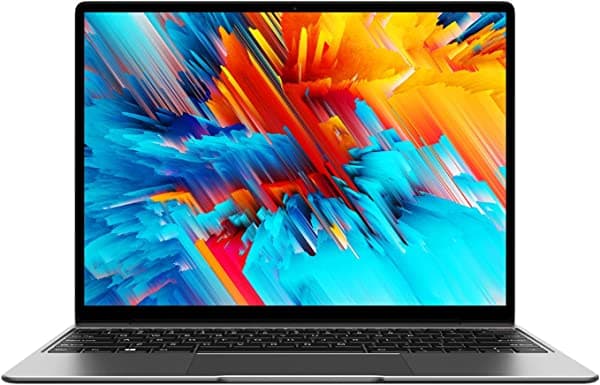 CHUWI Laptop Windows 11 con 8 GB de RAM y 256 GB de SSD, pantalla IPS 2K de 14 pulgadas, procesador Intel N5100 de cuatro núcleos, WiFi 6, teclado retroiluminado, USB-C, computadora portátil ultrafina y ligera (GemiBook Pro)