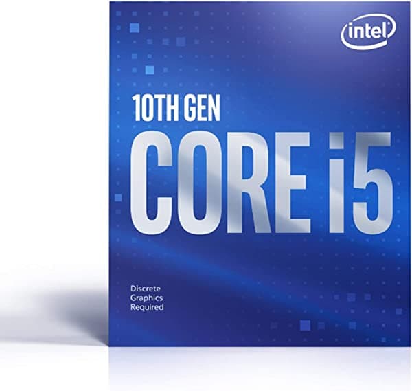 Intel Procesador de escritorio Core i5-10400F de 6 núcleos de hasta 4.3 GHz sin gráficos de procesador LGA1200 (chip Intel 400 Series) 65W, número de modelo: BX8070110400F