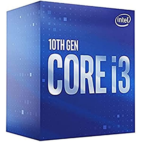 Intel CPU BX8070110100F Core i3-10100F / 3.6GHz / 6MB LGA1200 4C / 8T
