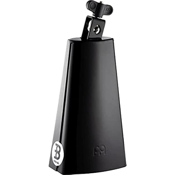 Meinl Percussion SL850-BK - Cencerro de acero con recubrimiento en polvo negro, 8 1/2 pulgadas