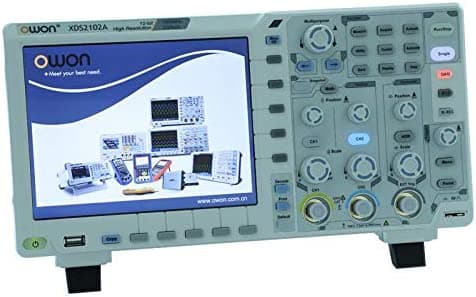 Lilliput Owon Xds2102A - Osciloscopio Digital Adc De Alta Resolución De 100 Mhz 12 Bits 12 Bits Código Adc Xds2102A