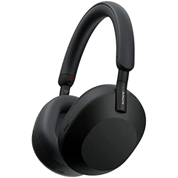 Sony WH-1000XM5 auriculares inalámbricos con cancelación de ruido y optimizador automático de cancelación de ruido, llamadas manos libres con claridad cristalina y control de voz Alexa, negro WH1000XM5/B