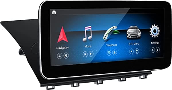Dasaita 12.3" para Mercedes Benz Clase C W204 C200 C230 C250 C300 C350 2011 2012 2013 2014 NTG4.5 Android estéreo para auto inalámbrico CarPlay Android Auto pantalla táctil radios 1920 X 720 sistema de navegación