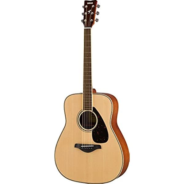 Yamaha fg820 Guitarra Acústica, color natural, Natural