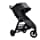 Baby Jogger City Mini GT2 Cochecito Todo Terreno Negro con manillar ajustable, freno de mano y adaptador para asiento de auto