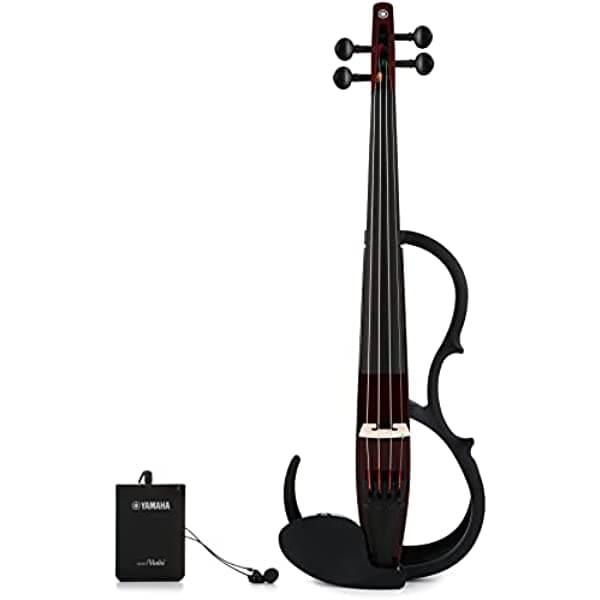 Yamaha Silent Series YSV104 Violín eléctrico - Marrón YSV104BRO