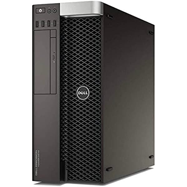 Amazon Renewed Dell Precision 5810 Workstation E5-1603 V3 Quad Core 2.8Ghz, 128GB, 2TB, M2000, Windows 10 preinstalado (reacondicionado) Precision T5810