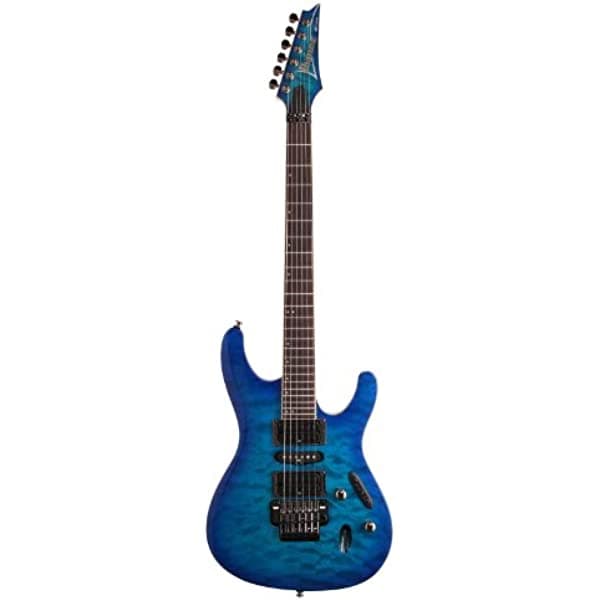 Ibanez S Serie S670QM, guitarra eléctrica., Sapphire Blue S670QMSPB