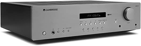 Cambridge Audio AXR85 Receptor Estéreo de 85 Vatios con Bluetooth | Entrada Phono Integrada, Entrada de 3.5mm, AM/FM con RDS