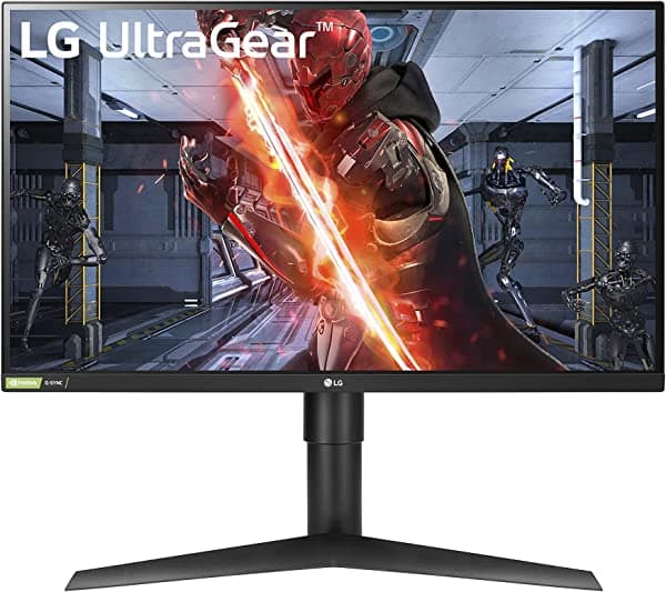 LG UltraGear 27GL83A-B Monitor Gaming 27" QHD, IPS 1ms, HDR10, NVIDIA G-SYNC, AMD FreeSync, 144Hz, Negro