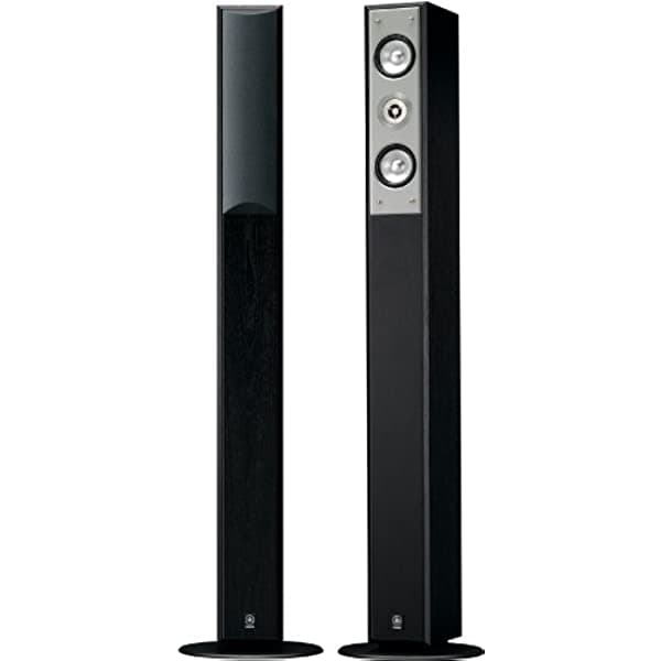YAMAHA NS-F210BL Altavoz de Suelo Reflex de 2 Vías con Bass-Reflex - Unidad (Negro)