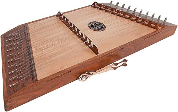 Roosebeck Dulcimer martillado de doble encordado 10/9 con martillos DH10-9D